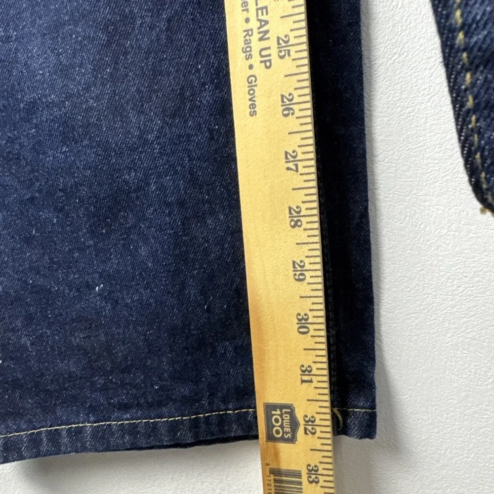 Vintage Vibes Jeans Mens 38x34 Blue Denim Baggy Loose Jeanetics Y2K Wide Leg
